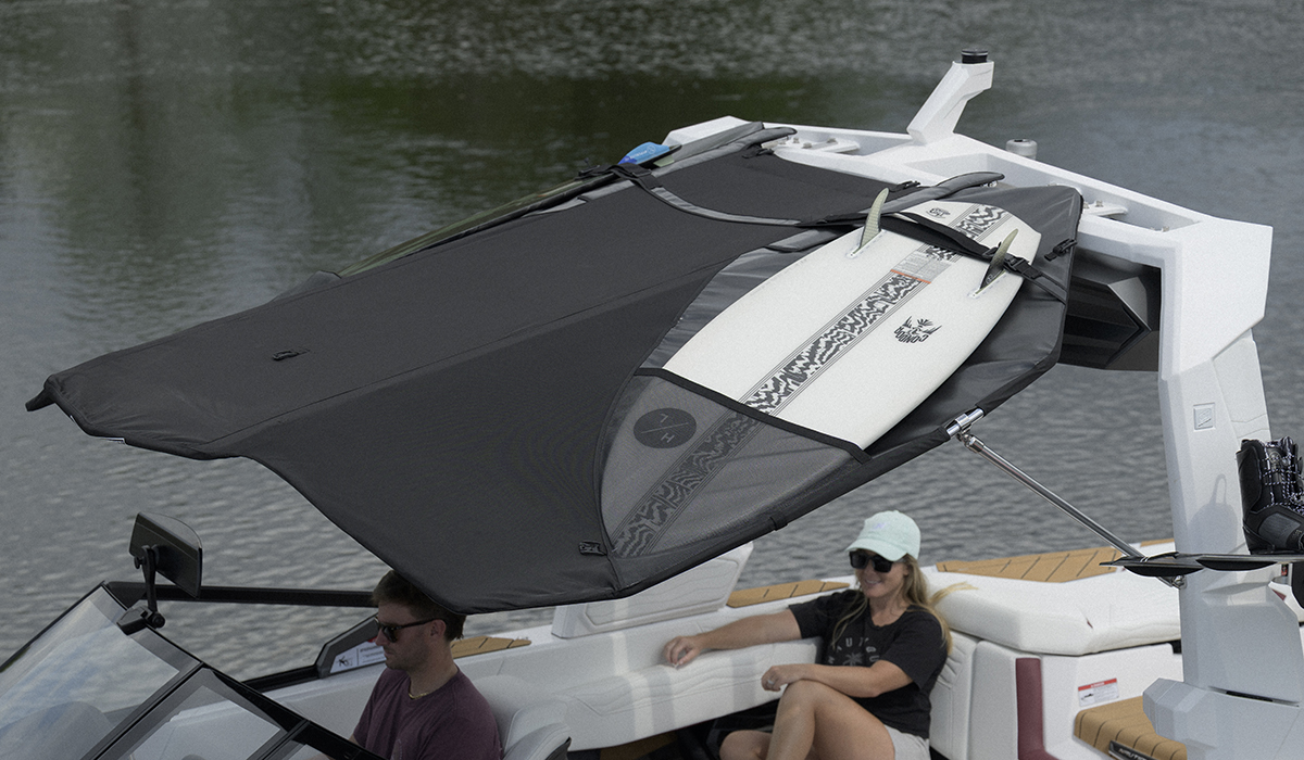 Bimini cu buzunare pentru surf