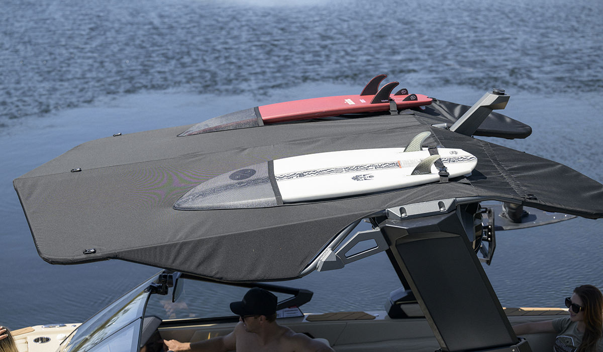 Bimini cu buzunare pentru surf